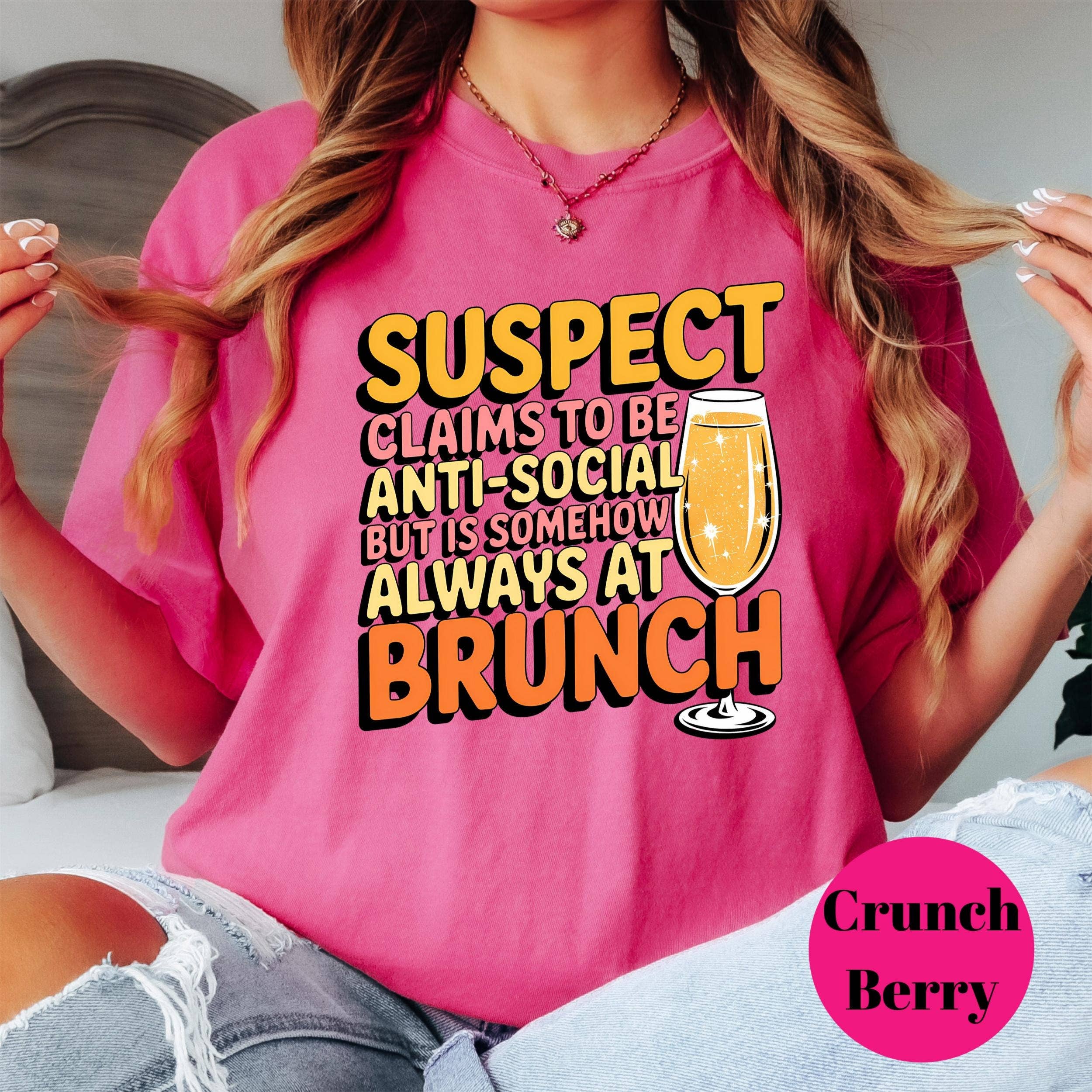Epic Life  - Designed - Wholesale T-Shirt (Graphic) - Women's - Always at Brunch Shirt, Comfort Colors® Tee, Funny Brunch Shirt, Mimosa Shirt, Brunch Outfit, Girls Brunch Tee, Weekend Brunch Top4