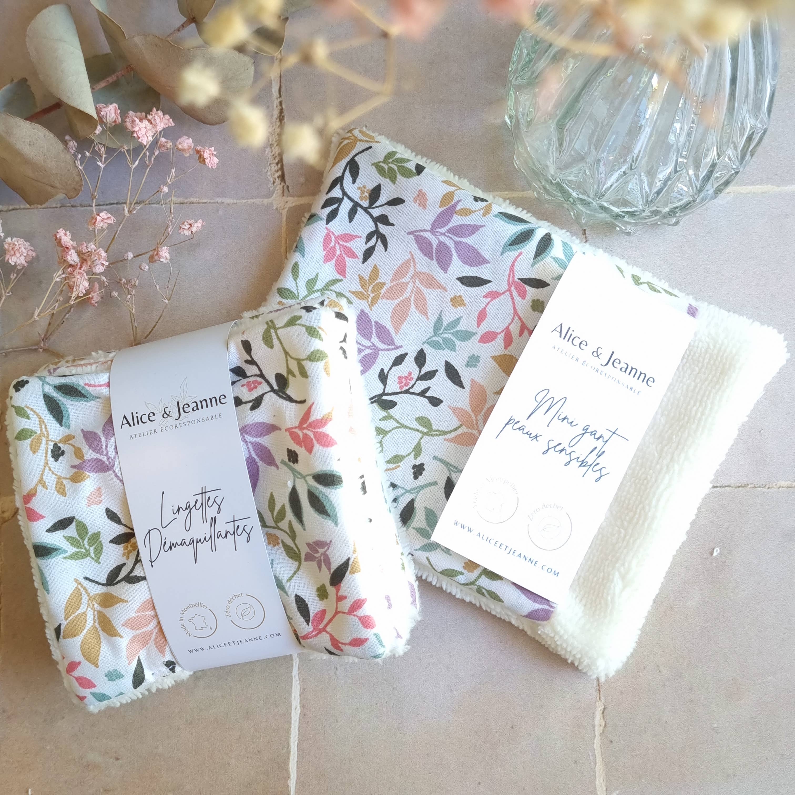 Alice et Jeanne - Wholesale Makeup Remover - Juliette X5 washable makeup remover wipes5