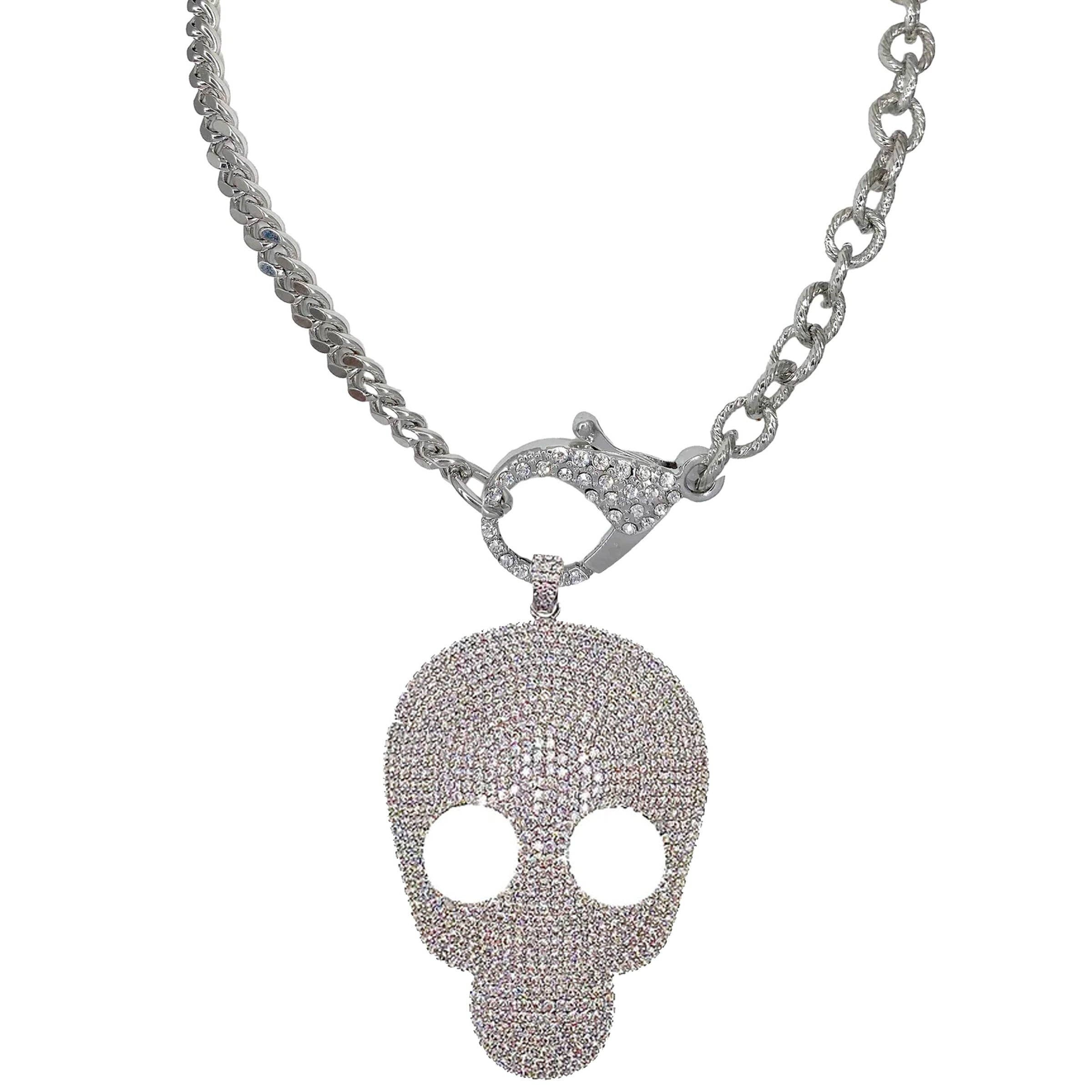 Love, Lisa - Wholesale Individual Charm/Pendant - Glamorous Pavé Skull Charm5