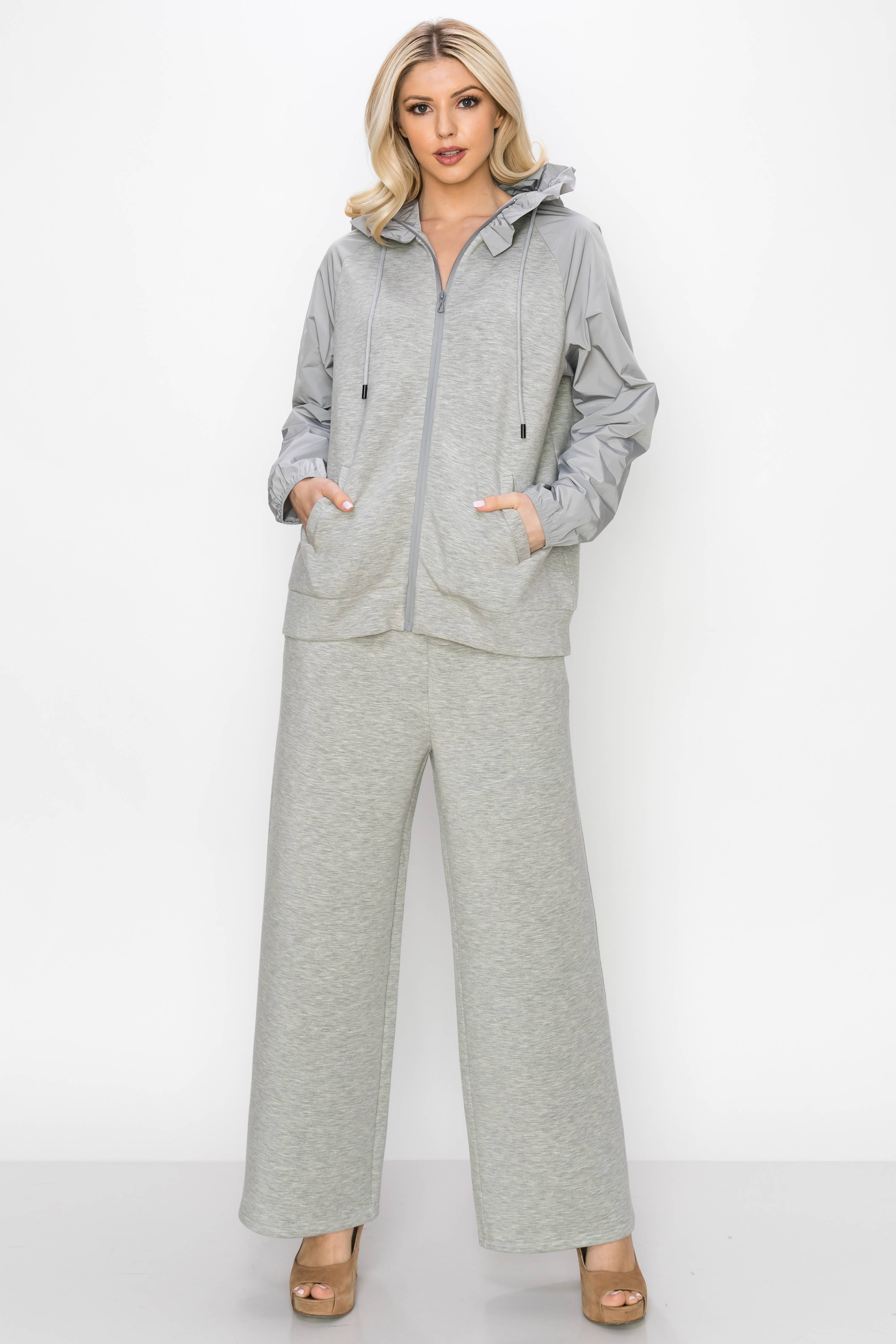 Joh Apparel - Wholesale Pants - Women's - Fion Stretch French Scuba Pant6