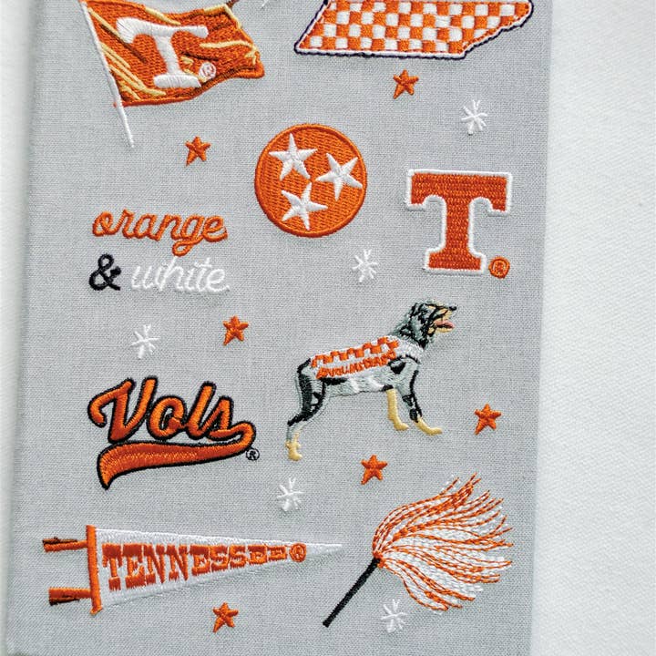 Gracefully Made Art - Wholesale Notebook - Embroidered University of Tennessee Hardcover Notebook3