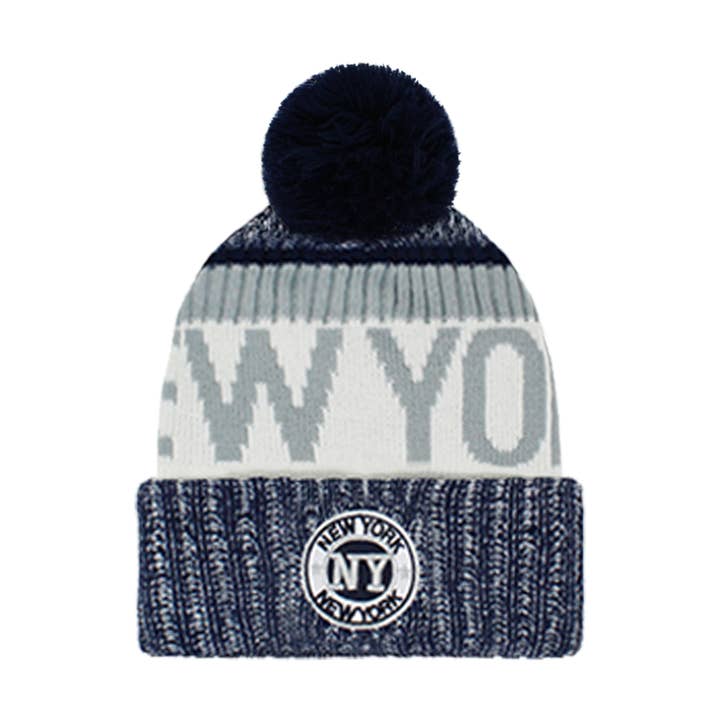 ChoKoLids - Vente Bonnet – unisexe - Bonnets à pompons brodés Football Sports City31