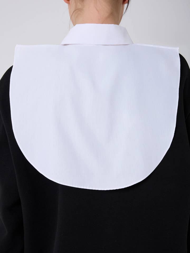 Akoya Hijabs - Wholesale Button Down Shirt - Women's - Detachable Collar Half Shirt4