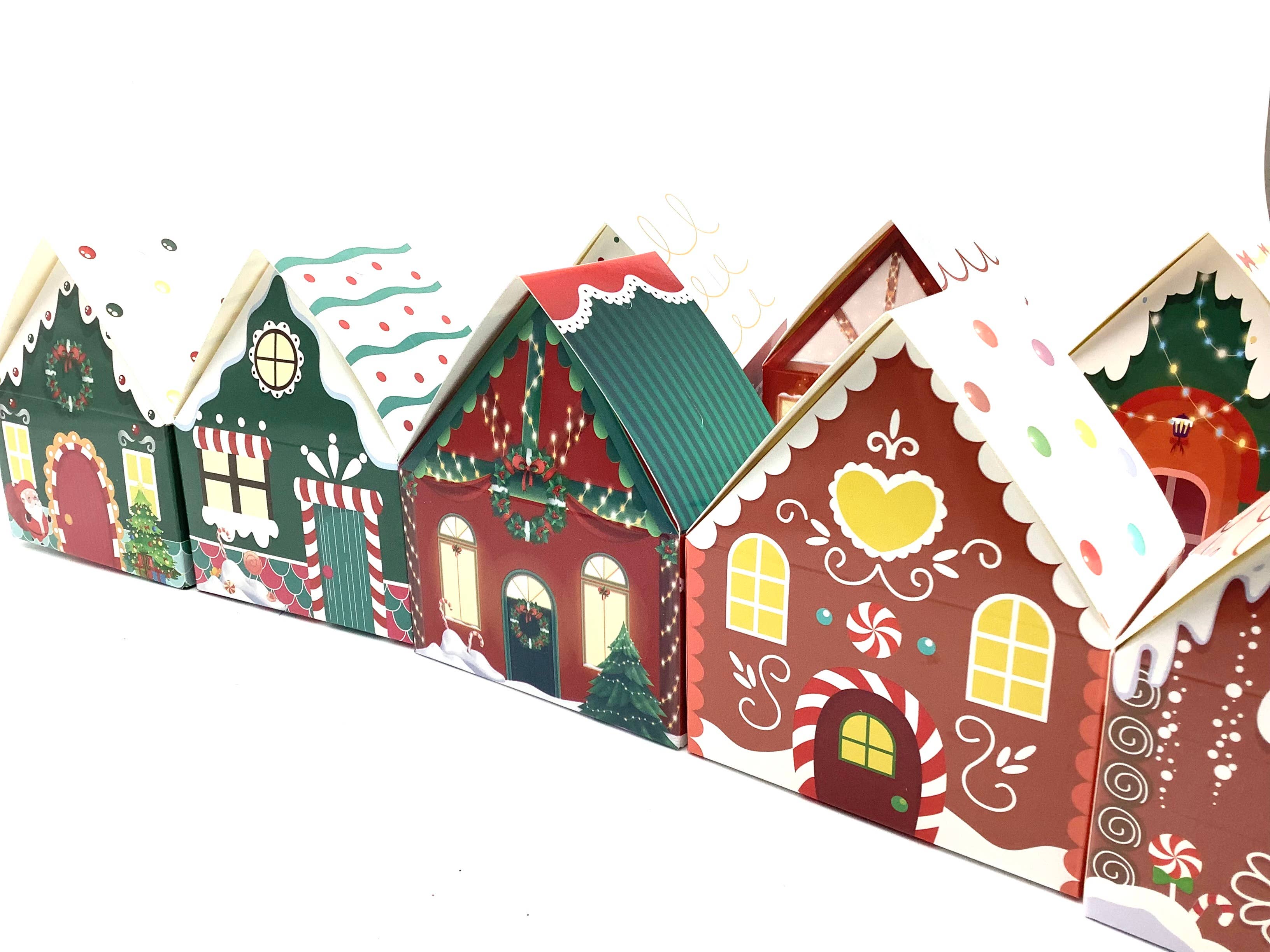 All Little Cute Things - Vente Sachets de thé - Boîte à thé Village de Noël avec assortiments de sachets de thé saisonniers1