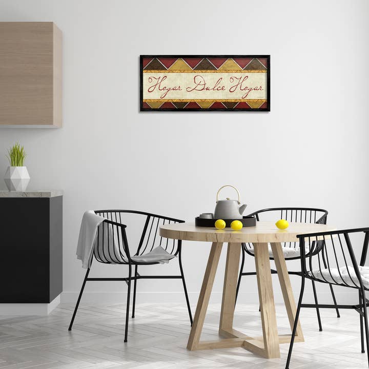 Stupell Industries - Wholesale Wall Decor - Kids & Baby - Hogar Dulce Hogar PatrĂ³n Tradicional Framed Giclee Art10