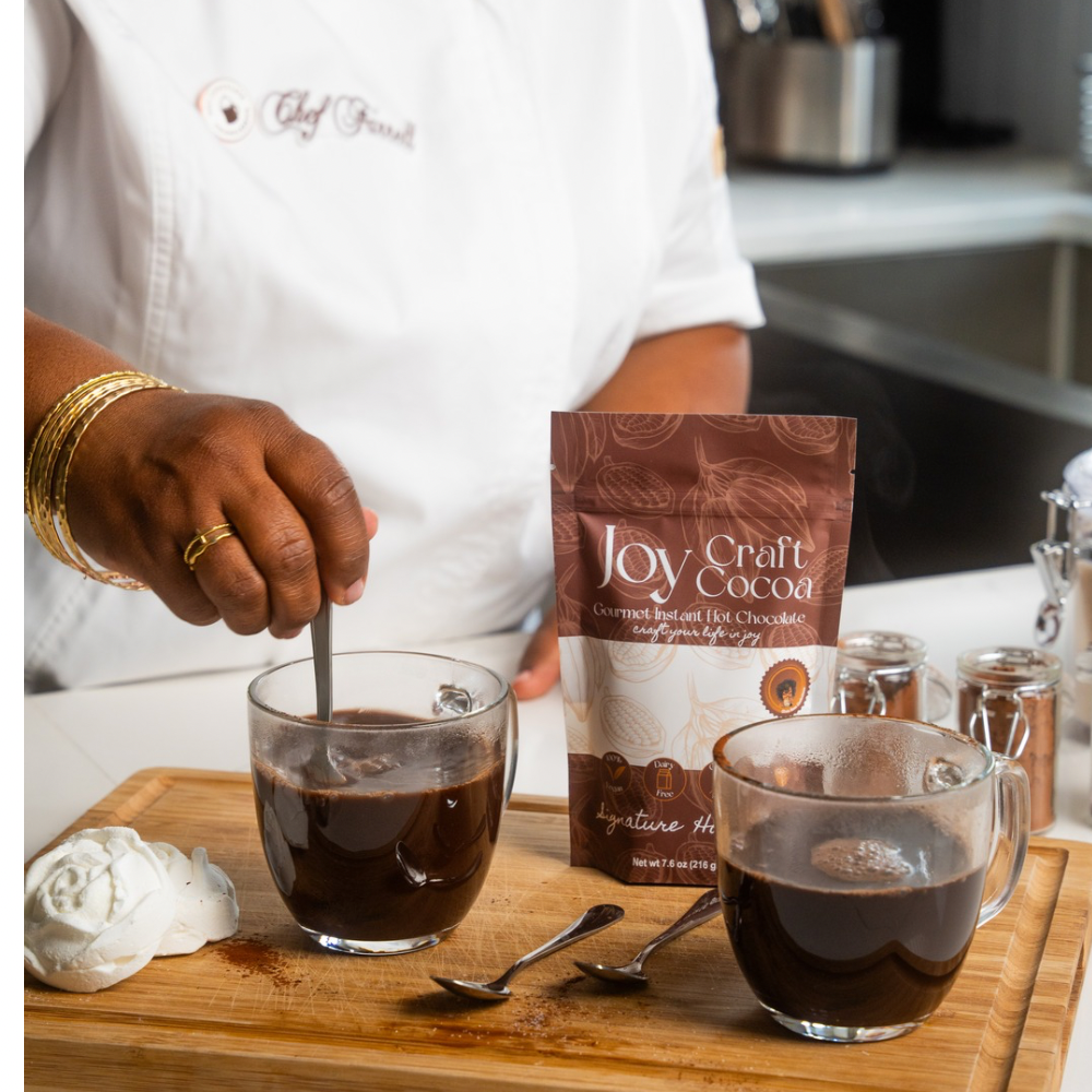 Joy Craft Cocoa - Vente Préparations/kits pour chocolat chaud - Chocolat chaud Signature 7,6 oz5