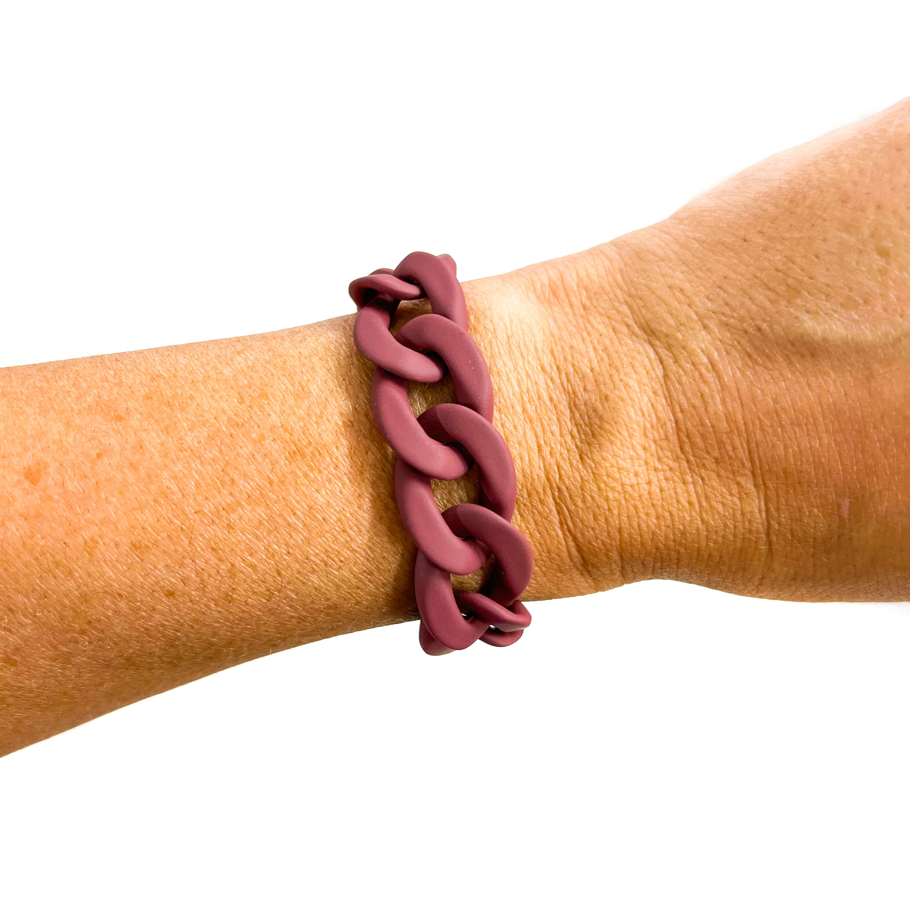 Savvy Bling - Wholesale Link & Chain Bracelet - All Chunky Acrylic Chain Link Bracelet76