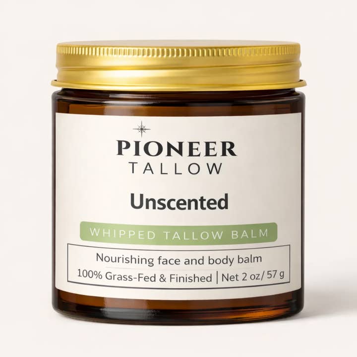 White Label - Whipped Tallow Moisturizer –Unscented for wholesale by Pioneer Tallow