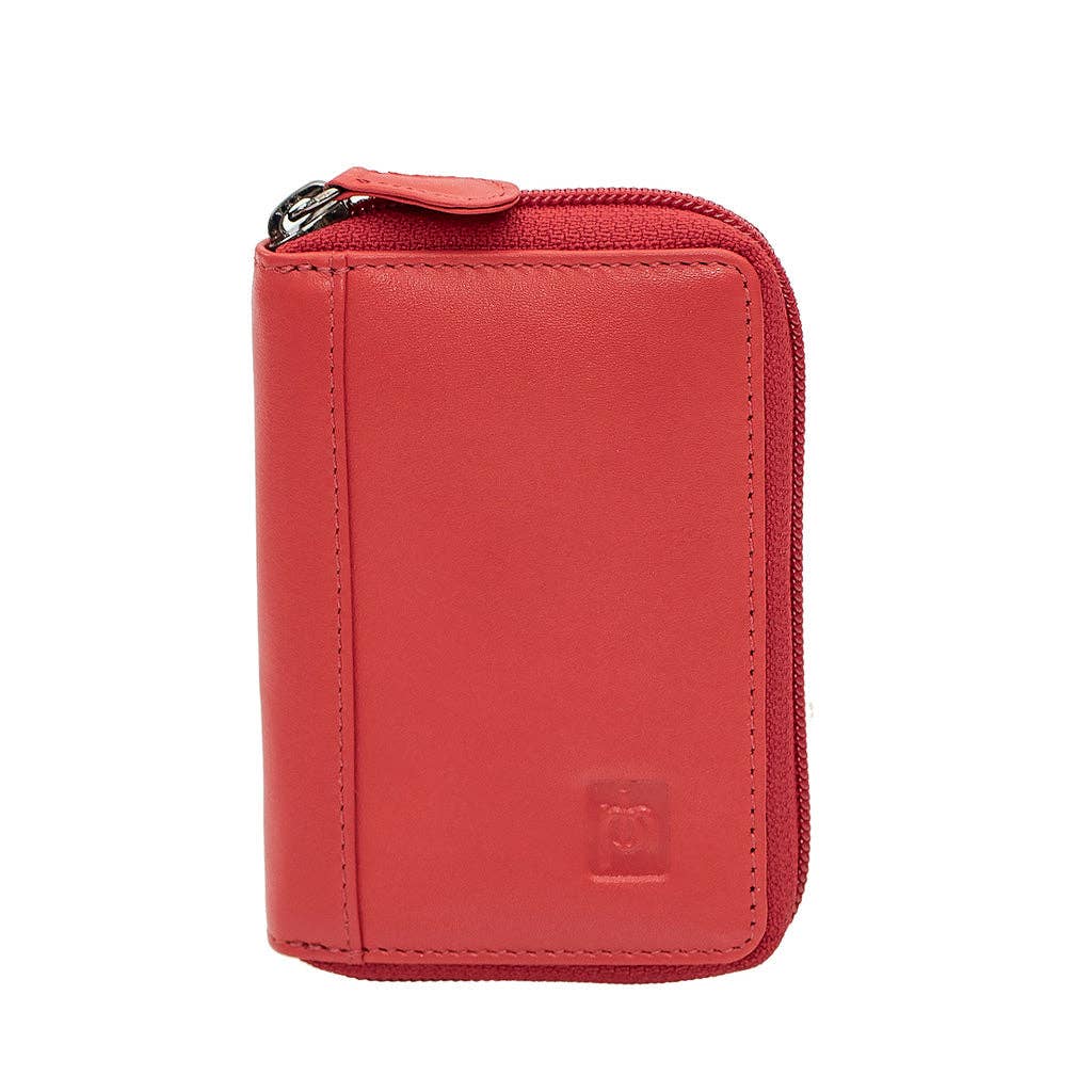 PRIMEHIDE - Wholesale Card Holder - Unisex - Concertina Leather RFID Credit Card Holder - 78040