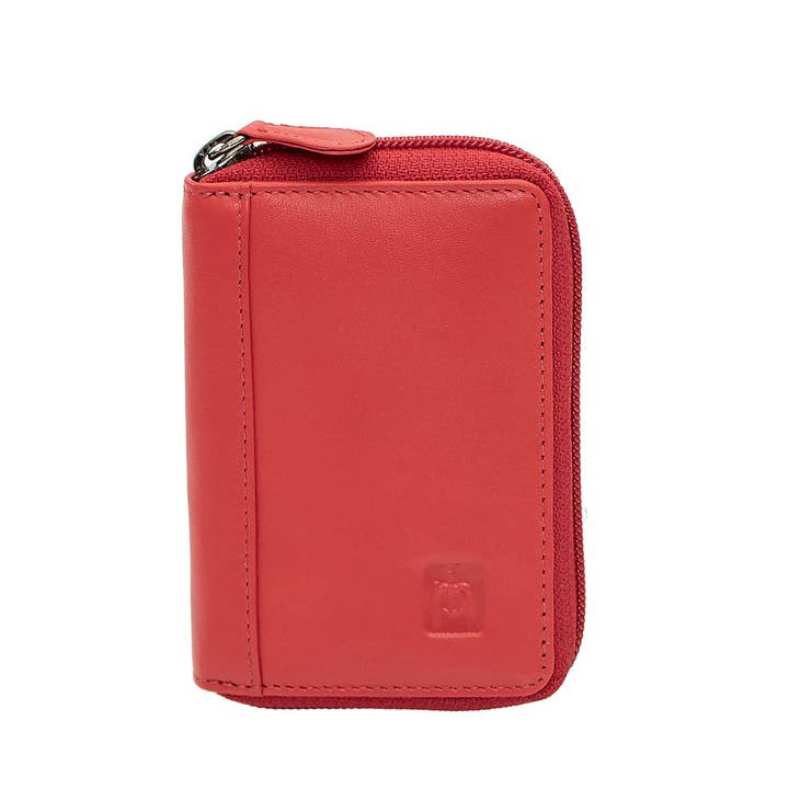 PRIMEHIDE - Wholesale Card Holder - Unisex - Concertina Leather RFID Credit Card Holder - 78040