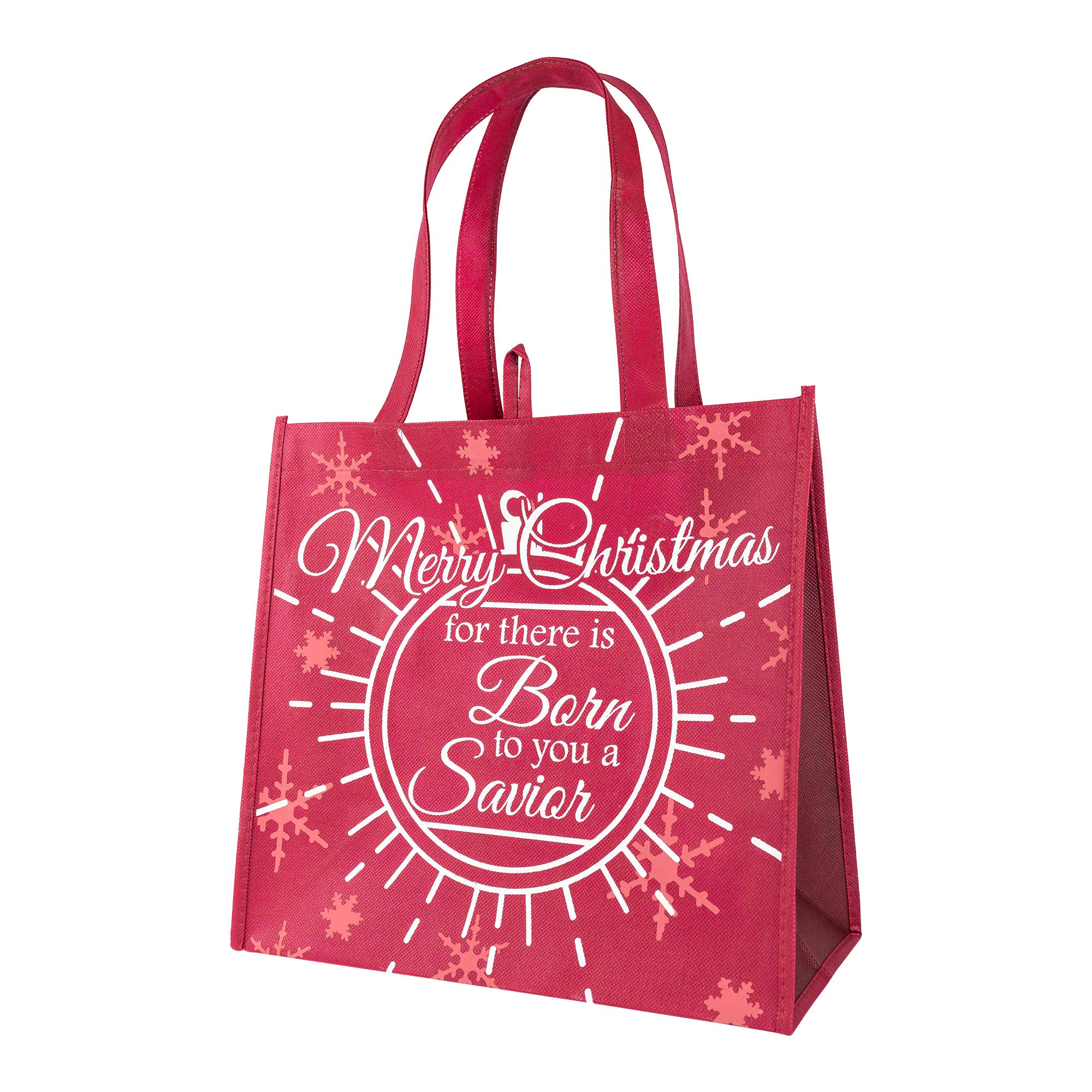 Divinity Boutique - Wholesale Tote Bag - Women's - Eco Tote: Christmas-Red-Ornament0