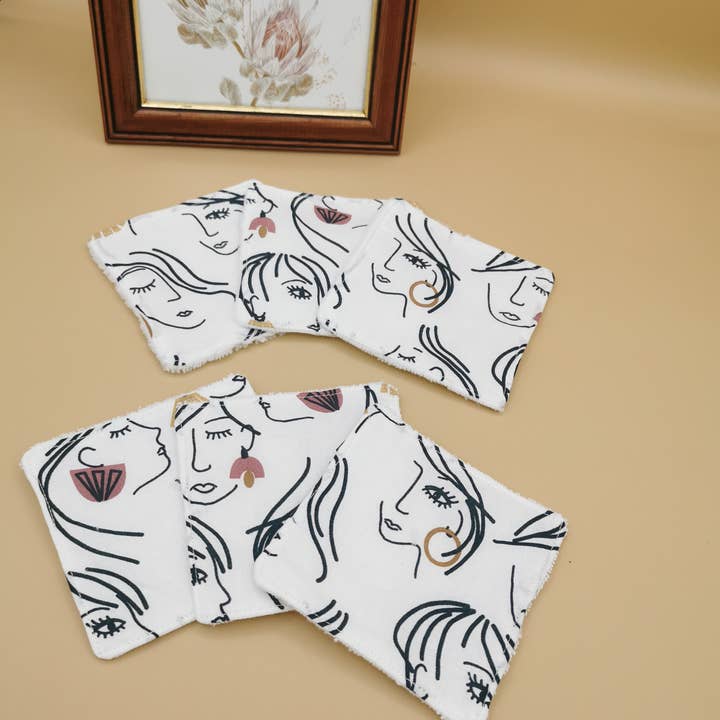 Les Tp de Cam's - Wholesale Makeup Remover - Washable wipe/women's face