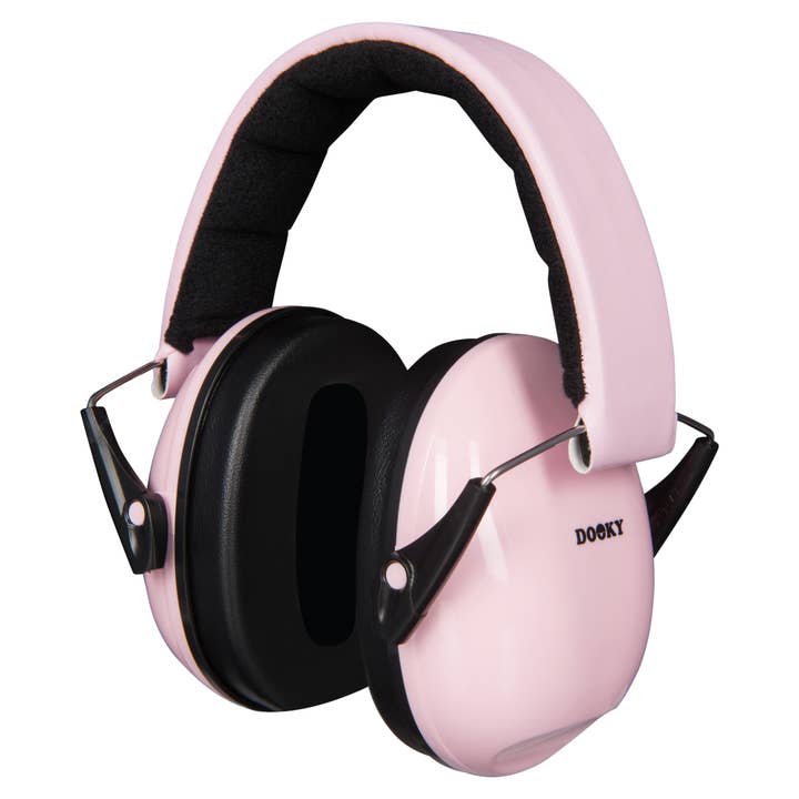 Dooky Junior Ear Protection - Pink - 3 Years + for wholesale by Hippychick