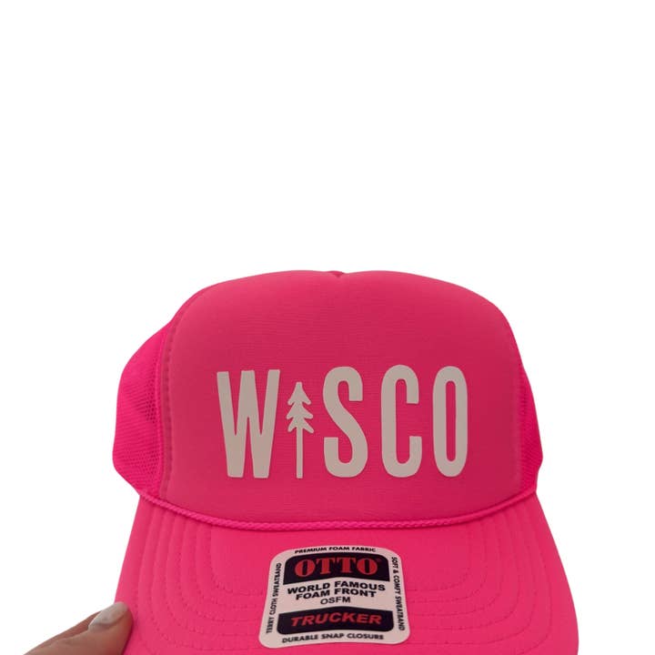 Wisco Clothing Co. - Wholesale Trucker Hat - Unisex - Wisco Trucker Hat - NEON2