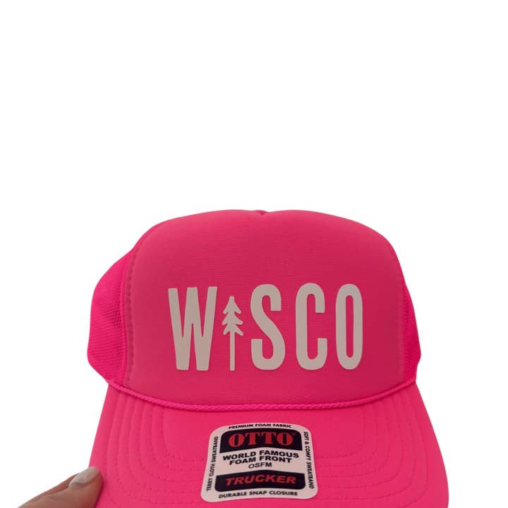 Wisco Clothing Co. - Wholesale Trucker Hat - Unisex - Wisco Trucker Hat - NEON2