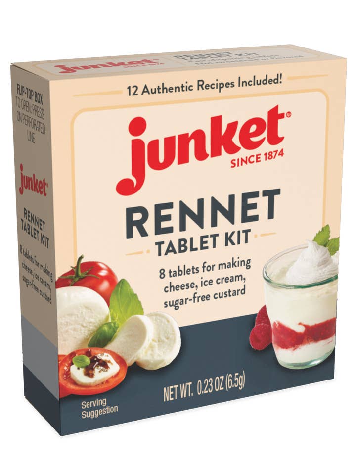 Rennet Tablet Kit (Master Case) for wholesale by Junket Desserts