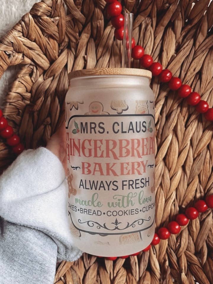 Gingerbread Beer Can Tumbler for wholesale by A & B Crafts Co.