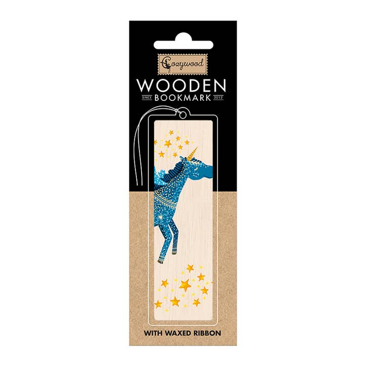 The Unicorn Wooden Bookmark for wholesale by Cozywood