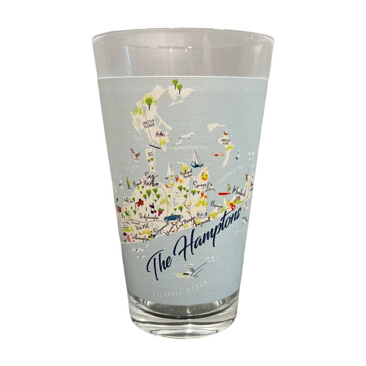 The Hamptons 16-oz. Pint Glass for wholesale by Galleyware