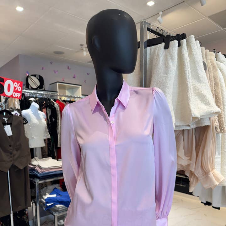 Silk Charmeuse Blouse for wholesale by Baciami