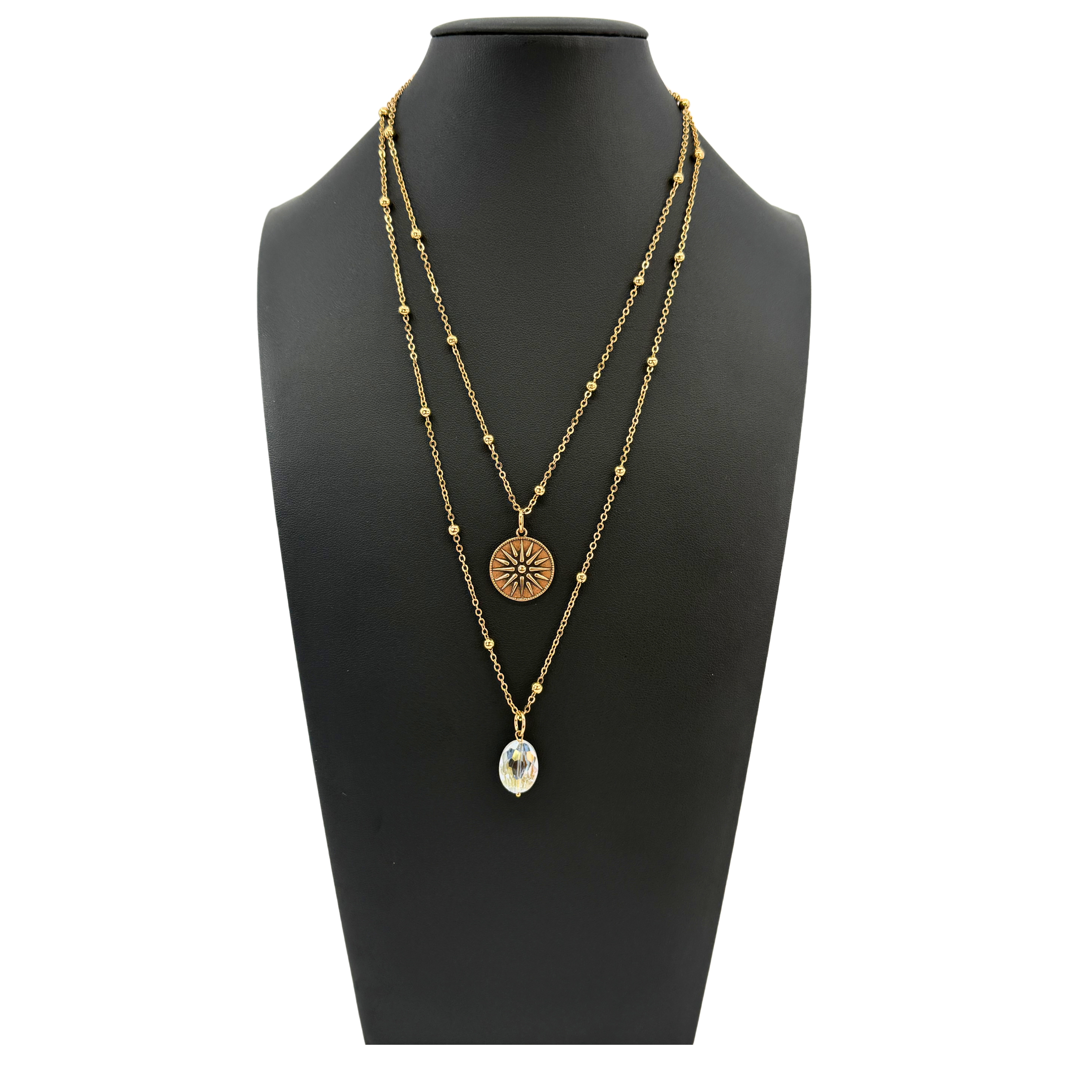 Katia Designs - Wholesale Pendant/Charm Necklace - "This Too Shall Pass" Star Dainty Necklace2