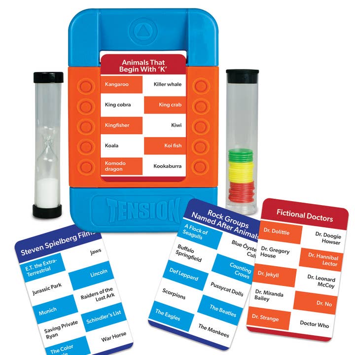 Outset Games and Cobble Hill Puzzles - Wholesale Card Game - 🎉 Tension: Travel Edition – The Fast-Paced Naming Game! 🚗