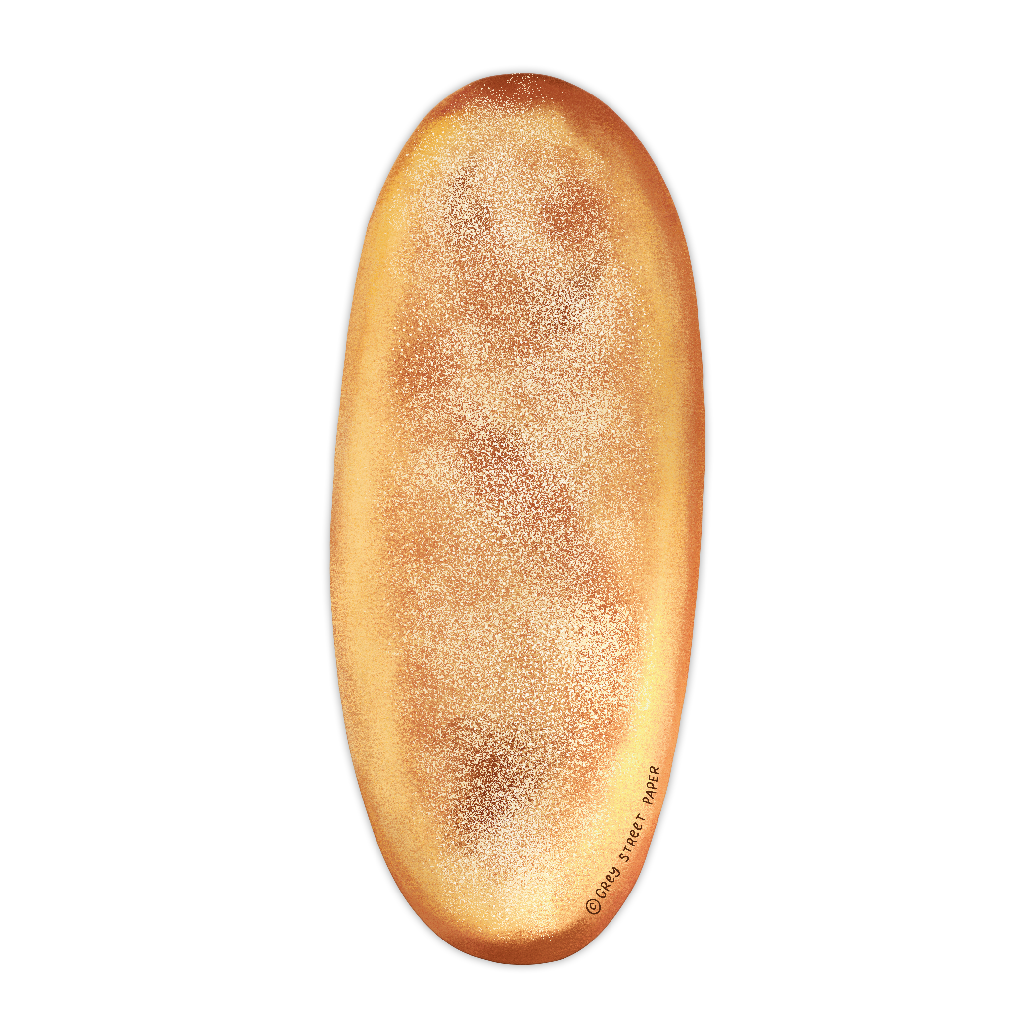 Grey Street Paper - Wholesale Bookmark - Bread Baguette Die-Cut Bookmark5