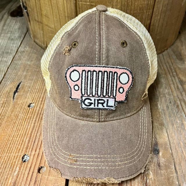 The Goat Stock - Wholesale Baseball Cap - Unisex - Jeep Girl Hat