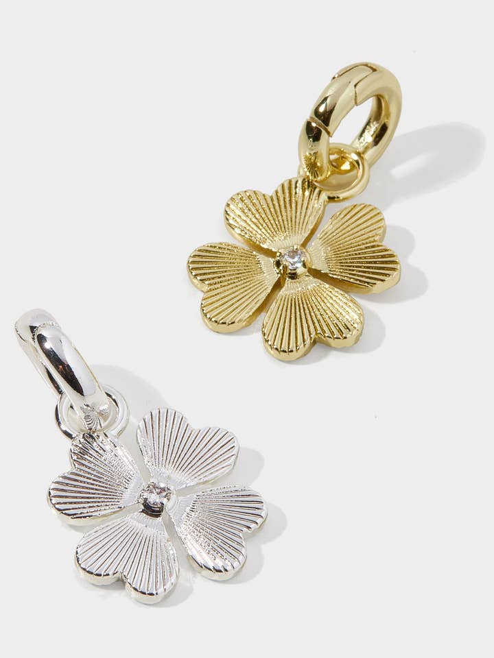Mini Clover Charm for wholesale by Allie + Bess