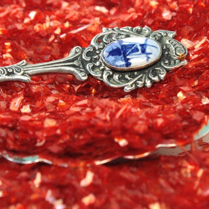 Crystal Orange German Glass Glitter,Real Super Shard Glitter for wholesale on Faire6