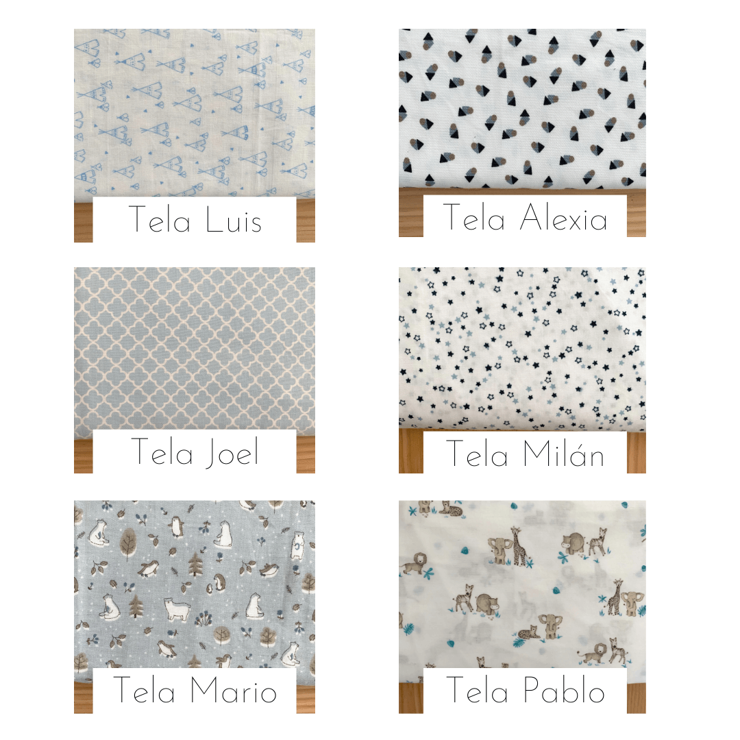 Nalí Kids - Wholesale Bunting/Garland - Name garland (Various fabrics) Price per letter10