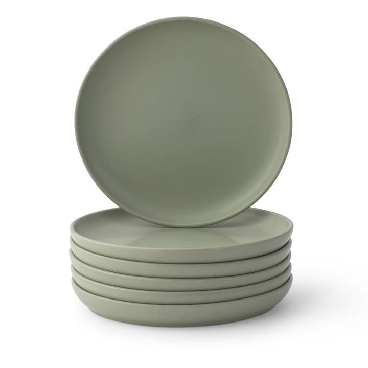 JoyJolt - Vendita all'ingrosso Piatto - JoyJolt Mesa, set di 6 piatti da insalata in gres porcellanato, 20,3 cm9