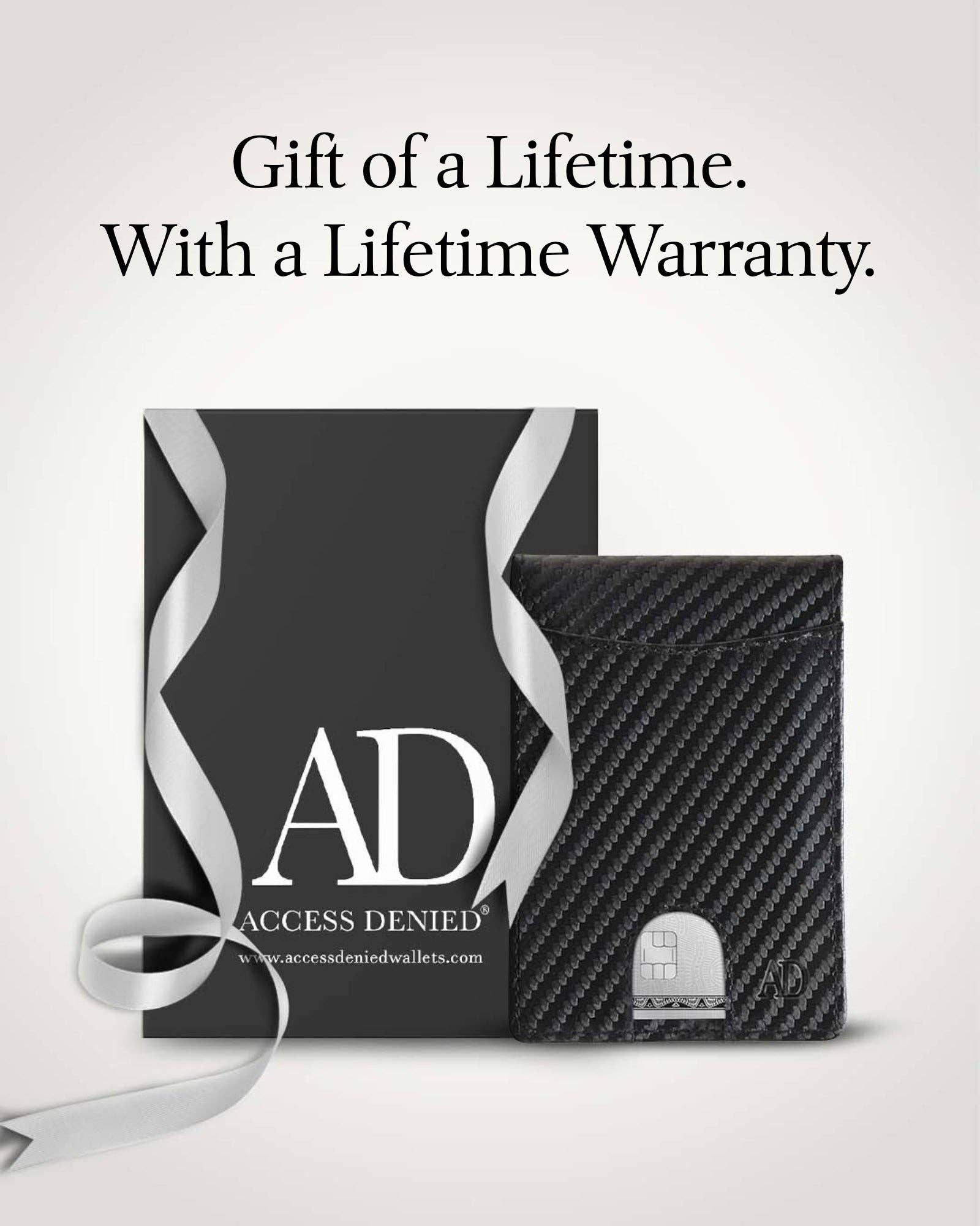 Access Denied Accessories - Wholesale Wallet - Men’s - Real Leather Wallets For Men Money Clip Bifold Wallet RFID6