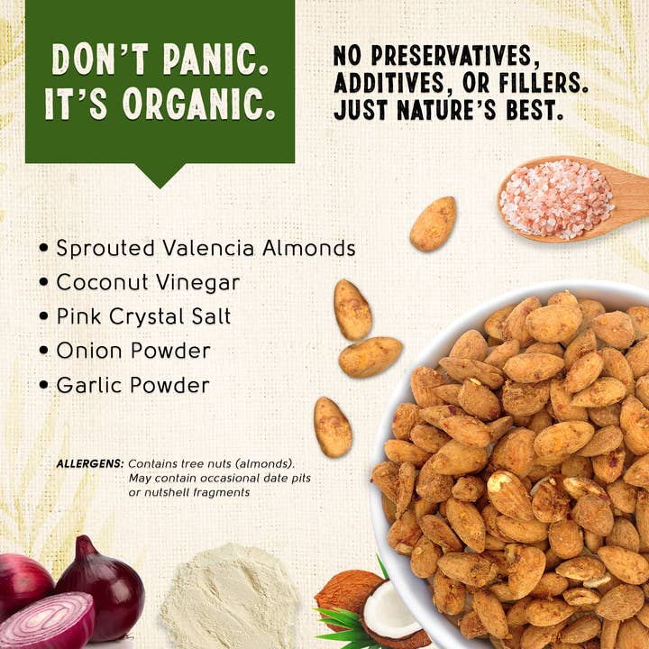 Healthy Truth LLC - Wholesale Nuts - Organic Raw Sprouted Salt & Vinegar Almonds3
