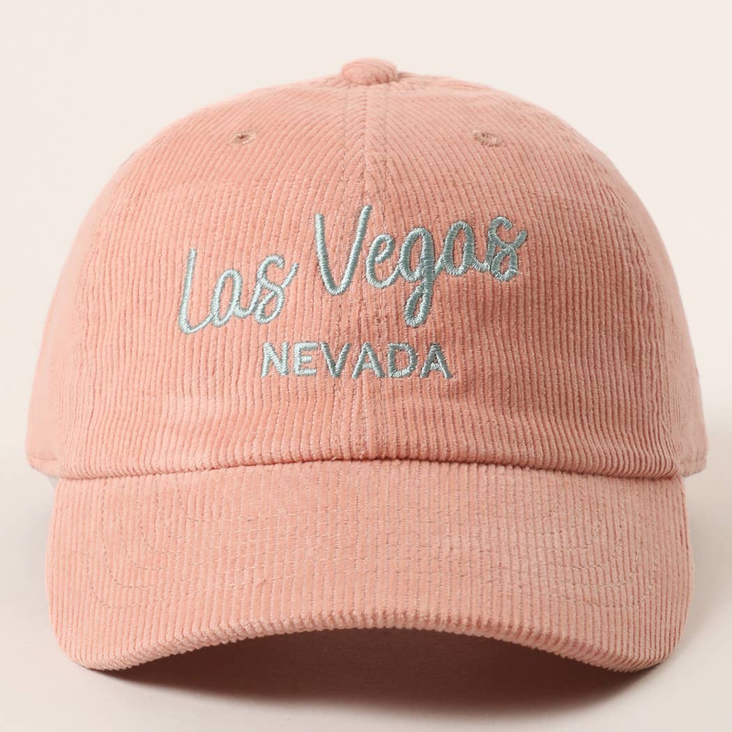 Custom Corduroy Embroidered Hat – Your City & State Design for wholesale on Faire8