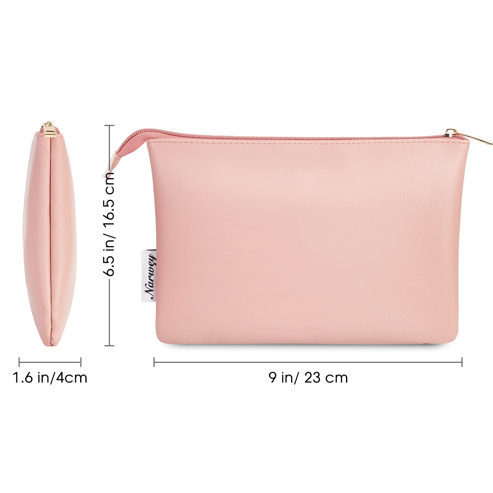 wandf - Wholesale Make-up/cosmetic bag - NW5808 Vegan Leather Travel Makeup Cosmetic Pouch21
