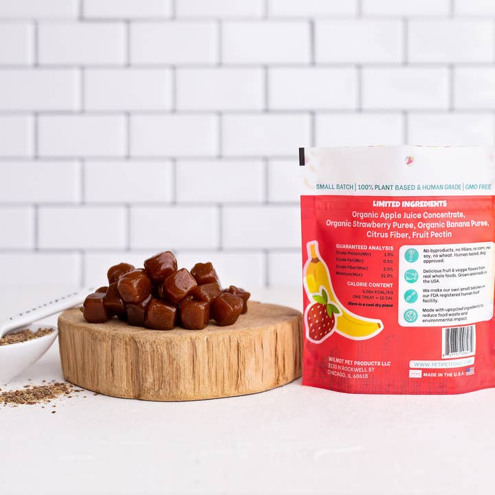 PETIPET - Wholesale Pet treats – Dog - BANANAS + STRAWBERRIES TREATS2