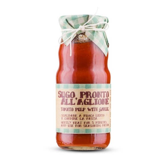 Tomato Italian Pulp Garlic Ready Sauce for wholesale by Artigiani dei Sapori