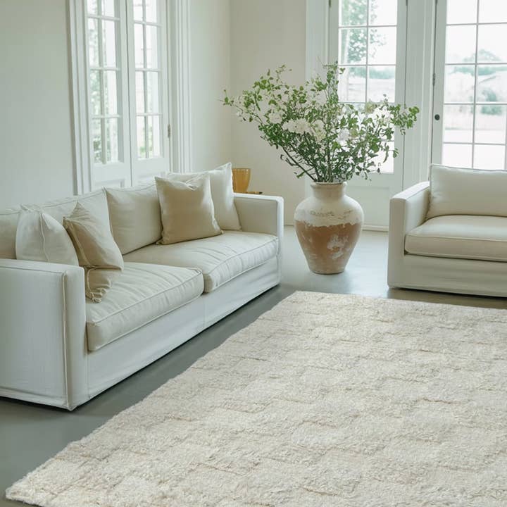 AFK Living - Wholesale Area Rug - Hand-woven recycled cotton rug SUAVE1