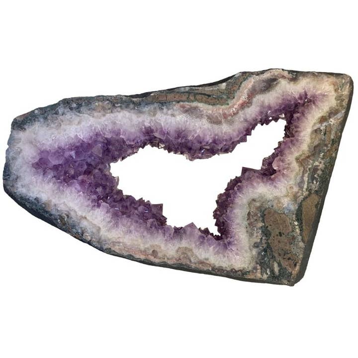 Soporte de mesa de metal amatista para venta al por mayor de Crystal Magick Wholesale Ltd