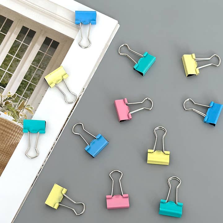 Wrapables.com - Wholesale Binderclip - Wrapables Multicolor Binder Clips for Office, Paper Clamps9