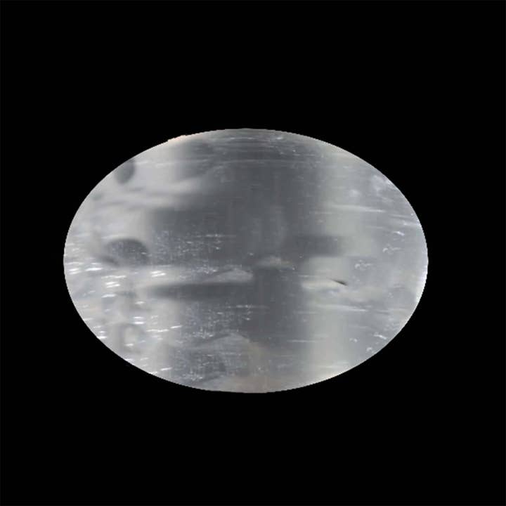 Selenite Palm Stone for wholesale by Geofossils