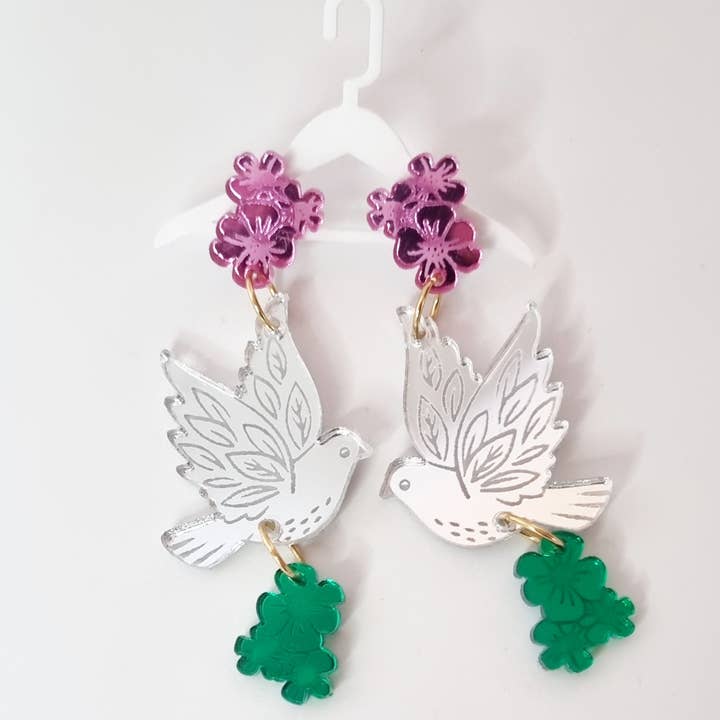 Sergi Bastian - Wholesale Dangle Earrings - Doves life earrings2