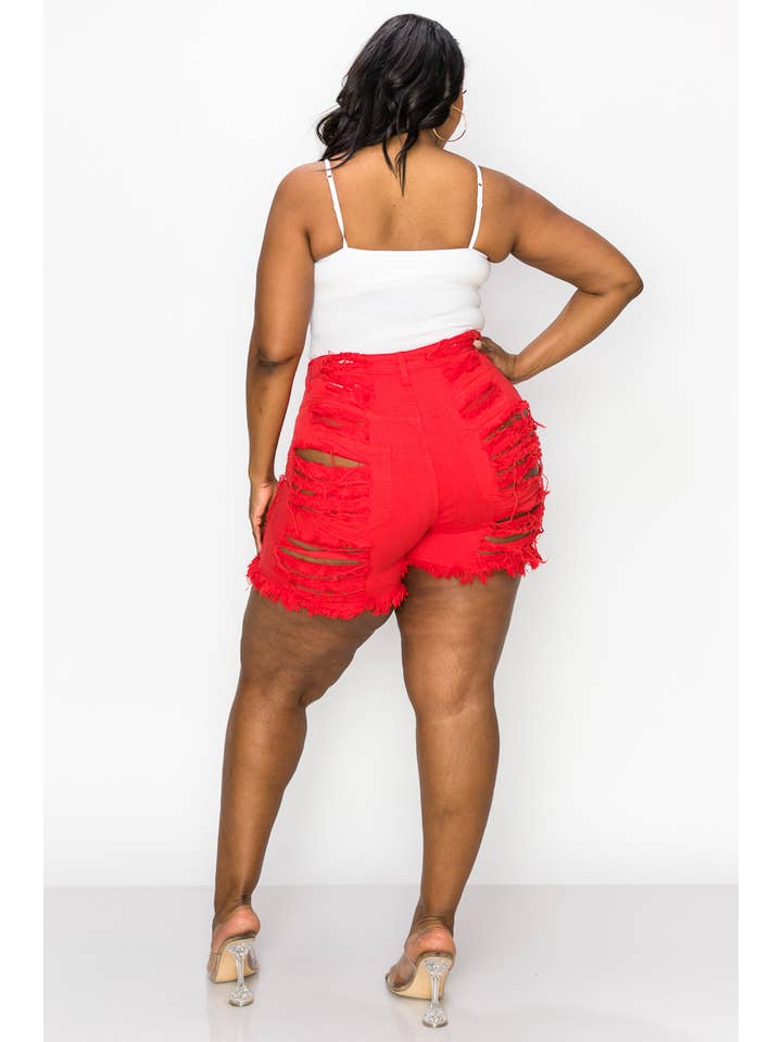 The Map Jeans - Wholesale Shorts - Women's - 8171P4