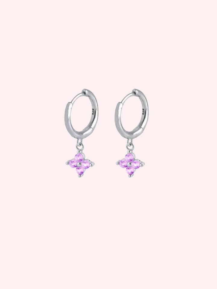 Lucky Charm Pink/Silver for wholesale by Smoothie London