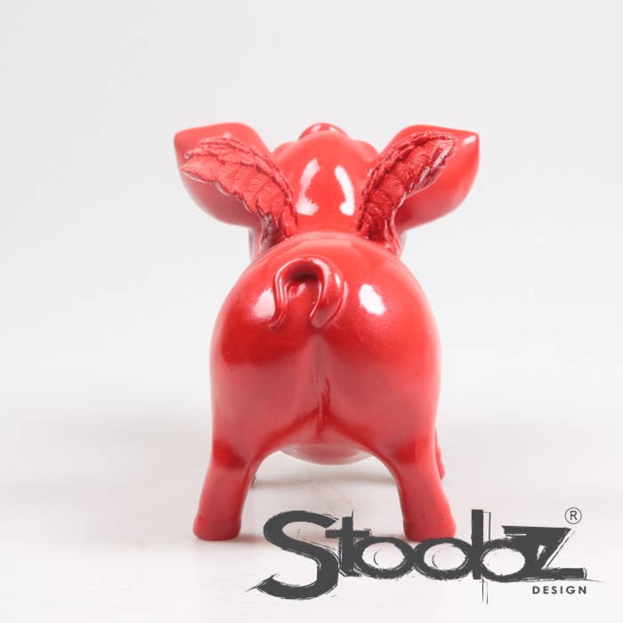 Imhof & Stevens BV – Mealheiro por atacado – Cofrinho STOOBZ com asas 14 x 25 x 15 cm | Cofre18