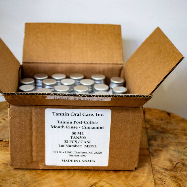 Tannin Oral Care - Wholesale Mouthwash - Post-Coffee Mouth Rinse (32 pcs)