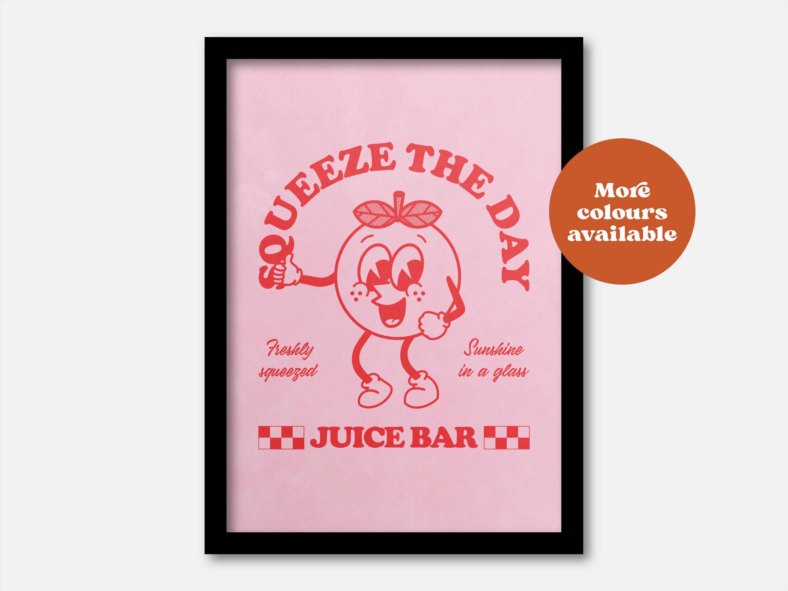Lauren Beth Designs - Wholesale Art Print - Squeeze The Day Takeaway Print3