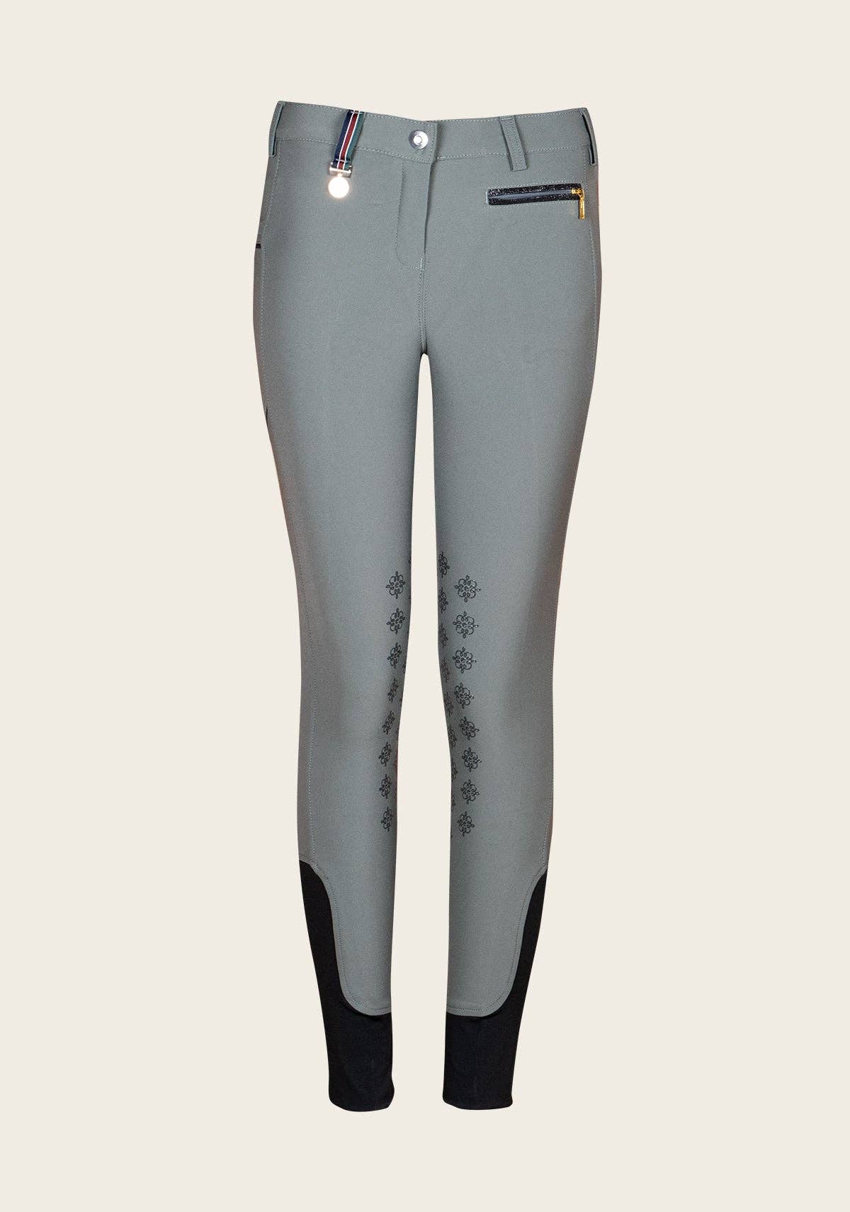 Espoir Equestrian - Wholesale Pants - Women's - Inspire Full Seat High Waist Dusky Green Breeches0