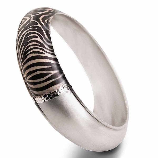 Cavas gioielli - Wholesale Bangle Bracelet - Enamelled silver bangle